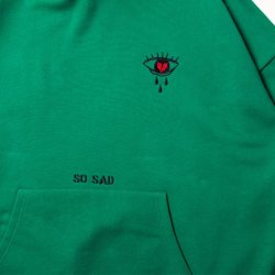 画像2: [Deviluse] Crying Pullover Hooded -Green-