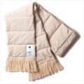 [DEVILUSE] Puffer Scarf -Ivory-