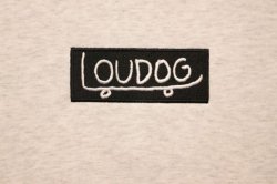 画像3: [LOU DOG] LOUDOG Boxロゴ プルパーカ -ash-　