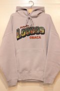 [LOU DOG] LOUDOG OSACA ワイドプルパーカ L/S -ライトパープル- ※裏起毛