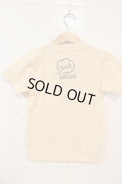 画像2: [LOU DOG] LOU DOG skate KIDS Tee(90cm / 100cm/110cm/120cm/130cm) -ベージュ-