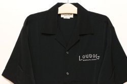 画像2: [LOU DOG] LOU DOGオープンカラーシャツ -ブラック-
