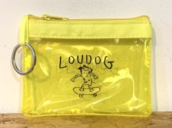 画像2: [LOU DOG] LOUDOG小銭入れポーチ -Yellow/Purple/Black-