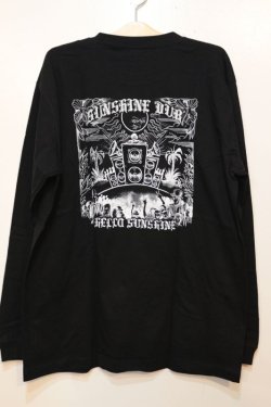 画像2: SUNSHINE DUB "Hello Sunshine"ロンT -Black-