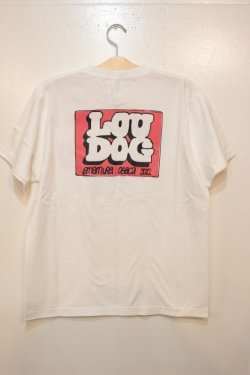 画像2: [LOU DOG] LOUDOG New Logo S/S Tee -White/Pink-