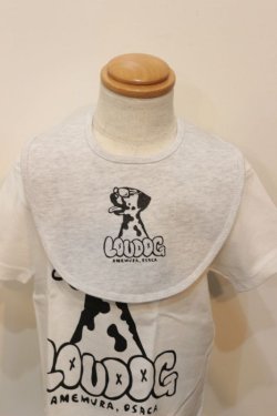 画像1: [LOU DOG] LOU DOG kids スタイ（前掛け）-アッシュ-