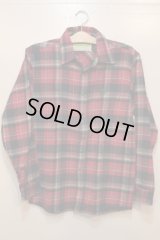 ☆SALE70%OFF[seedleSs] checky nel shirts -red base-  ※Ｍサイズのみ