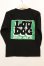 画像2: [LOU DOG] LOU DOG KIDS ロンT(110cm / 130cm / 150cm) -ブラック- (2)