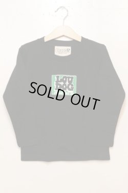 画像1: [LOU DOG] LOU DOG KIDS ロンT(110cm / 130cm / 150cm) -ブラック-