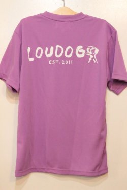 画像2: [LOU DOG] LOU DOG ドライTシャツ-purple-