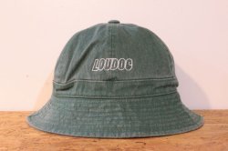 画像1: [LOU DOG] METROHAT ロゴ -Green-