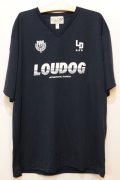 [LOU DOG] LOU DOG ドライサッカーT -Navy-