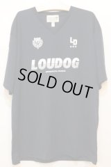 [LOU DOG] LOU DOG ドライサッカーT -Navy-