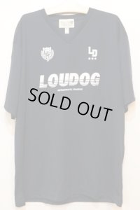 [LOU DOG] LOU DOG ドライサッカーT -Navy-