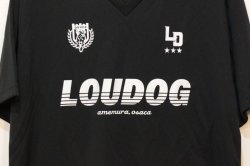 画像2: [LOU DOG] LOU DOG ドライサッカーT-black-