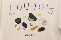 画像2: [LOU DOG] LOU DOG WAGASHI Tee -バニラホワイト- 