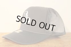 画像2: [LOU DOG] L rogo Mesh CAP  -Charcoal/Burgundy-