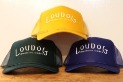 画像1: [LOU DOG] Mesh CAP -D.Green/Purple/Gold-