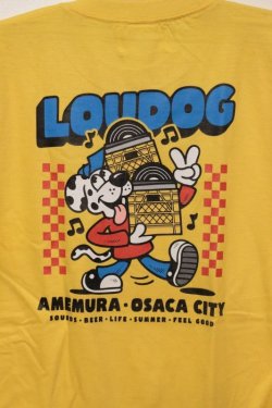 画像2: [LOU DOG] LOU DOG RECORDS Tee -Gold- 