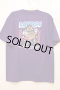 [LOU DOG] LOU DOG RECORDS Tee -Purple- 