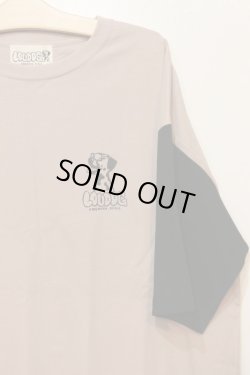画像2: [LOU DOG] LOUDOGビッグロゴDOGTシャツ -Smoky Pink/Black-