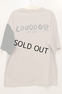 画像3: [LOU DOG] LOUDOGビッグロゴDOGTシャツ -Smoky Pink/Black-