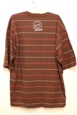 画像2: [LOU DOG] LOU DOG ボーダーTee -Brown- ※Lサイズのみ