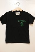 [LOU DOG] LOUDOG skate KIDS Tee -ブラック- ※サイズ:110cm/150cmのみ 