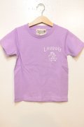 [LOU DOG] LOUDOG skate KIDS Tee -ライトパープル- ※サイズ:110cmのみ 