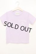 [LOU DOG] LOUDOG skate KIDS Tee -ライトパープル- ※サイズ:110cmのみ 
