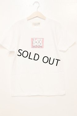 画像2: [LOU DOG] LOU DOG 四角ロゴ KIDS Tee(100cm/110cm/120cm/130cm/140cm/150cm) -ホワイト/ピンク-