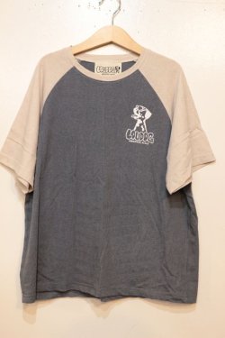 画像1: [LOU DOG] LOUDOG ワイドKIDS Tee -チャコール- ※サイズ:130cmのみ 