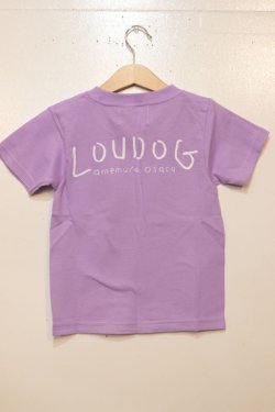 画像2: [LOU DOG] LOUDOG skate KIDS Tee -ライトパープル- ※サイズ:110cmのみ 