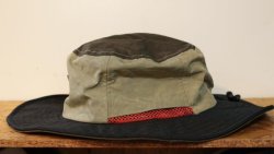 画像2: [LOU DOG] 撥水加工ADVENTURE HAT -Kahki/Brown-