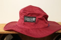 画像1: [LOU DOG] 撥水加工ADVENTURE HAT -Wine Red-