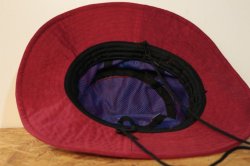 画像4: [LOU DOG] 撥水加工ADVENTURE HAT -Wine Red-