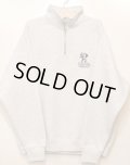 [LOU DOG] LOU DOGハーフジップ -ash-※裏起毛