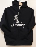 [LOU DOG] LOU DOG kidsジップパーカー -ネイビー-