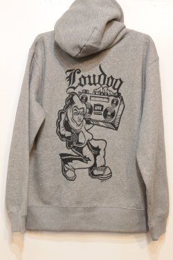 画像1: [LOU DOG] LOUDOGステレオマンプルパーカ -Gray-