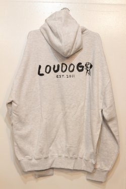 画像3: [LOU DOG] LOUDOG original ワイドプルパーカ -Ash-