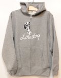 [LOU DOG] LOUDOGフルジップパーカ　-Gray-