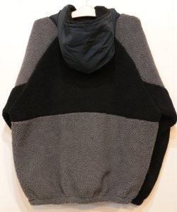 画像5: [LOU DOG] LOUDOG BOAハーフジップJKT -Black/Gray-