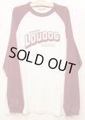  [LOU DOG] LOUDOG ラグランロンT -White/Burgundy-