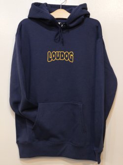 画像2: [LOU DOG] LOUDOG SUMMERTIME プルパーカ -Navy-　※XLサイズのみ