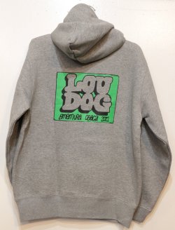 画像2: [LOU DOG] LOUDOG New Rogoフルジップパーカ　-Gray-　※Mサイズのみ