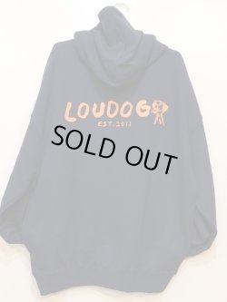 画像2: [LOU DOG] LOUDOG original ワイドプルパーカ -Navy-