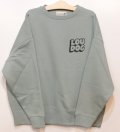 [LOU DOG] LOUDOGビッグスウェット L/S -スモーキーグリーン-