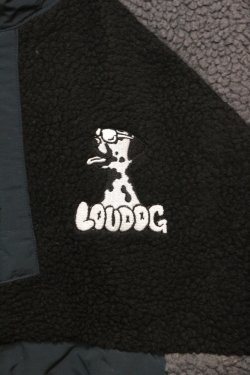 画像2: [LOU DOG] LOUDOG BOAハーフジップJKT -Black/Gray-