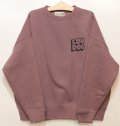 [LOU DOG] LOUDOGビッグスウェット L/S -メルロー-