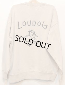 画像2: [LOU DOG] LOUDOG skateスウェット L/S -ダメージナチュラル-